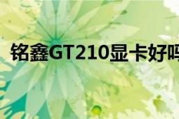 銘鑫GT210顯卡好嗎（都說(shuō)垃圾能玩CS嗎）