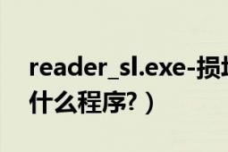 reader_sl.exe-損壞文件（reader-sl.exe是什么程序?）