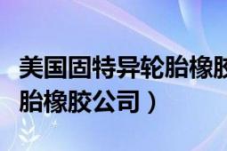 美國固特異輪胎橡膠有限公司（美國固特異輪胎橡膠公司）