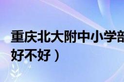 重慶北大附中小學(xué)部收費(fèi)標(biāo)準(zhǔn)（重慶北大附中好不好）