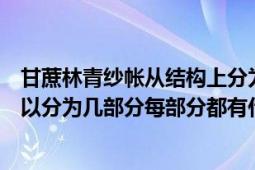 甘蔗林青紗帳從結(jié)構(gòu)上分為幾部分（甘蔗林青紗帳結(jié)構(gòu)上可以分為幾部分每部分都有什么意義）