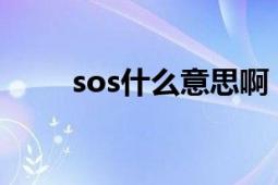 sos什么意思?。⊿OSMM是什么）