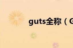 guts全稱（GUTS 英語單詞）