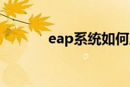 eap系統(tǒng)如何工作（eap系統(tǒng)）