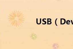 USB（Device什么驅(qū)動）