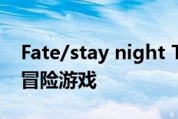 Fate/stay night TYPE-MOON發(fā)行的文字冒險(xiǎn)游戲