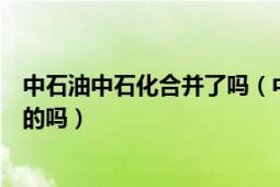 中石油中石化合并了嗎（中國(guó)石油和中石化最近要合并是真的嗎）