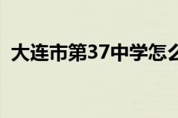 大連市第37中學怎么樣（大連市第37中學）