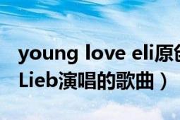 young love eli原創(chuàng)音樂（Young Love Eli Lieb演唱的歌曲）