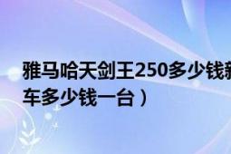 雅馬哈天劍王250多少錢(qián)新車(chē)（雅馬哈天劍王YBR250摩托車(chē)多少錢(qián)一臺(tái)）